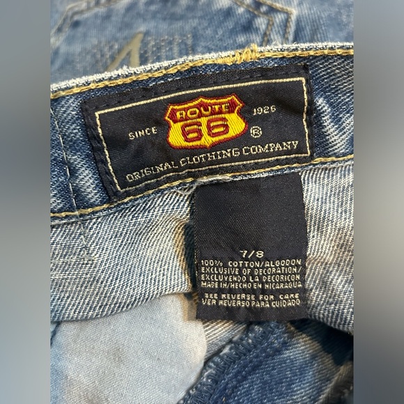 Vintage Route 66 Women's Blue Jeans Size 8 - Picture 5 of 5